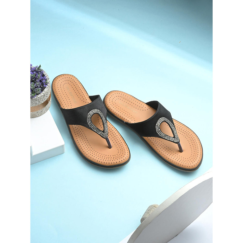 Valentino Women Black Sandals