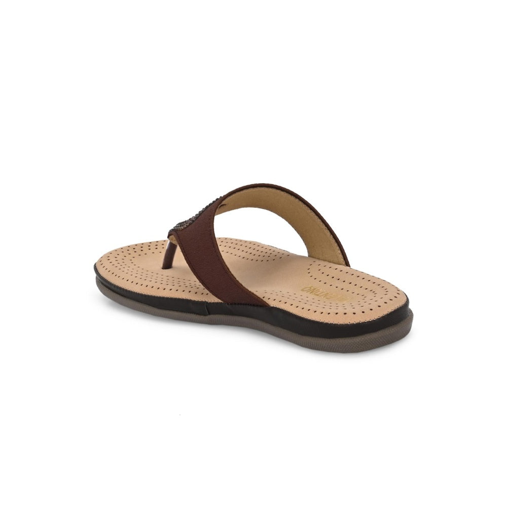 Valentino Women Copper Sandals