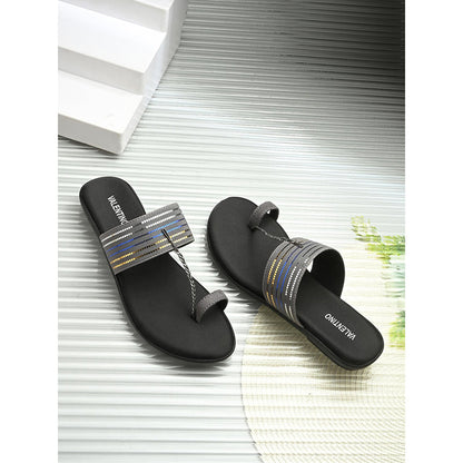Valentino Women Grey Kolhapuris