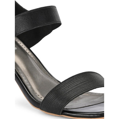 Valentino Women Premium Black Sandal Heels