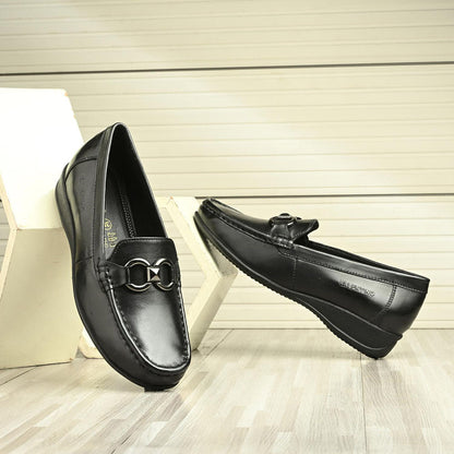 Valentino Women Black Casual Loafers