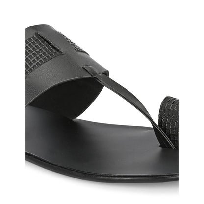 Valentino Men Black Sandals