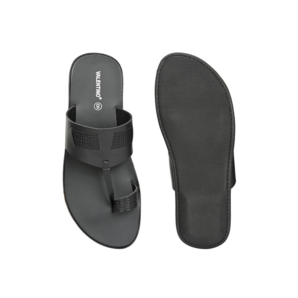 Valentino Men Black Sandals
