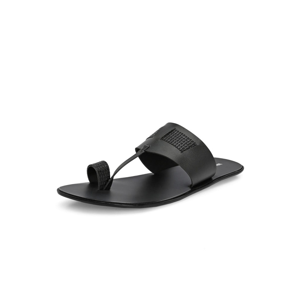 Valentino Men Black Sandals