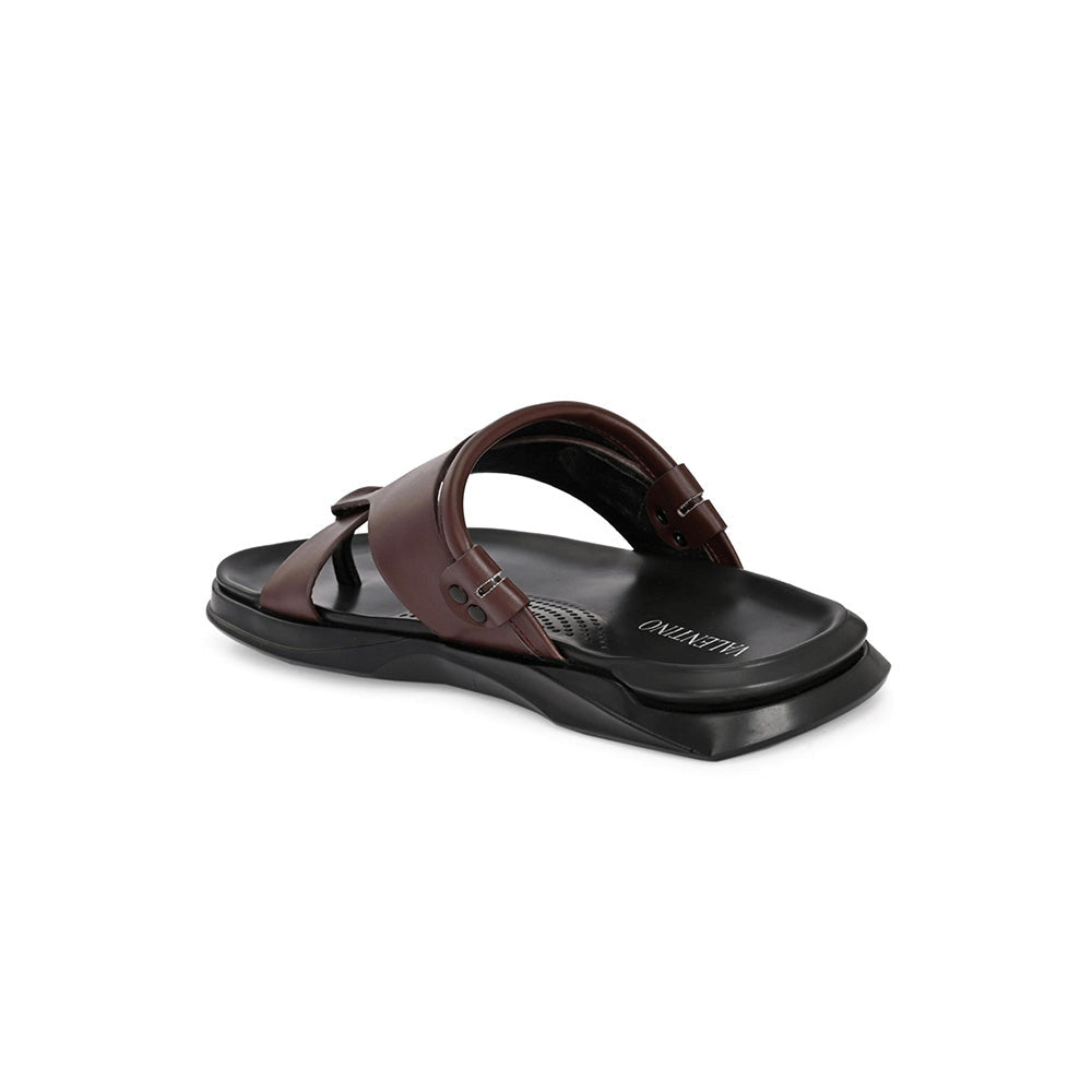 Valentino Men Brown Sandals