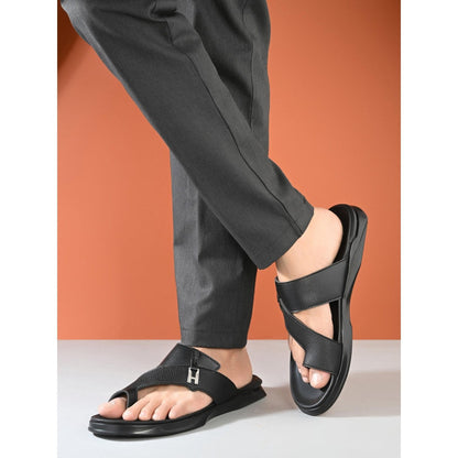 Valentino Men Black Sandals