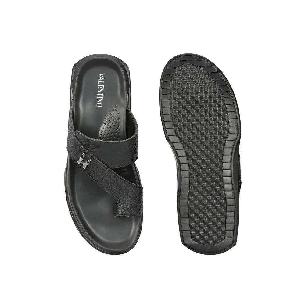 Valentino Men Black Sandals