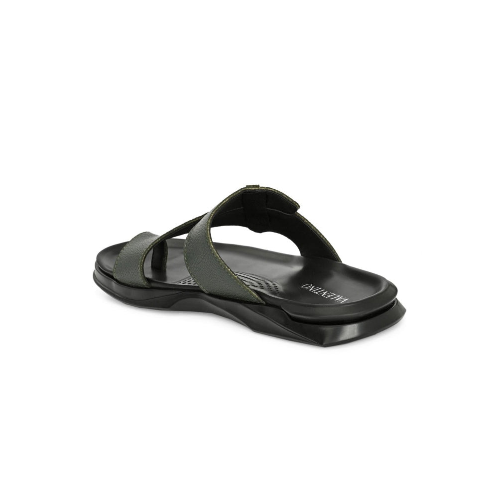 Valentino Men Olive Sandals