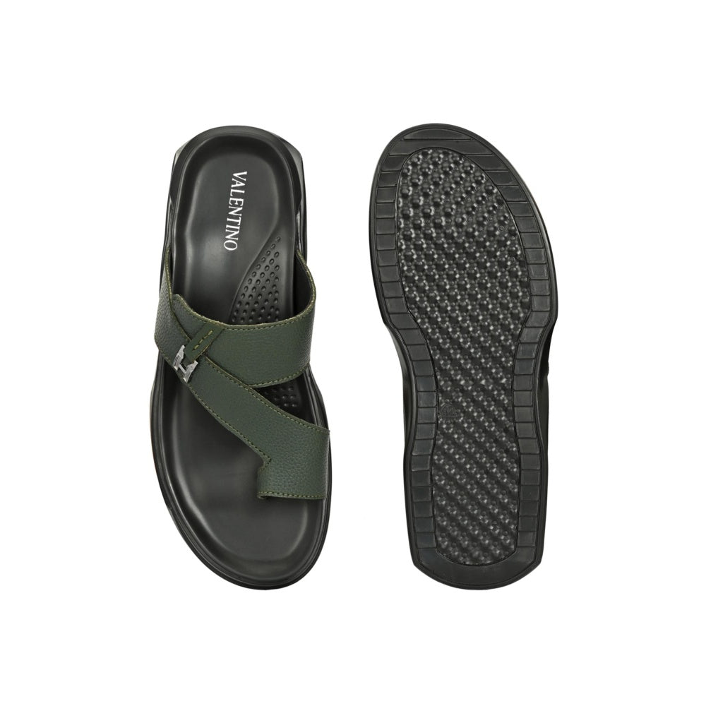 Valentino Men Olive Sandals