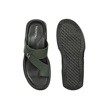 Valentino Men Olive Sandals