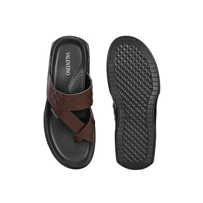 Valentino Men Brown Sandals