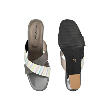 Valentino Women Premium Grey Sandal Heels