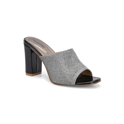 Valentino Women Premium Silver Sandal Heels