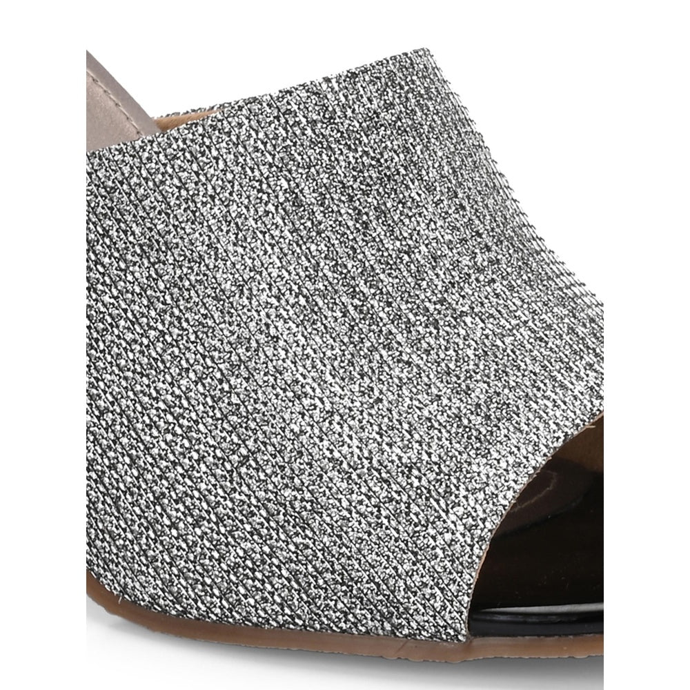 Valentino Women Premium Silver Sandal Heels