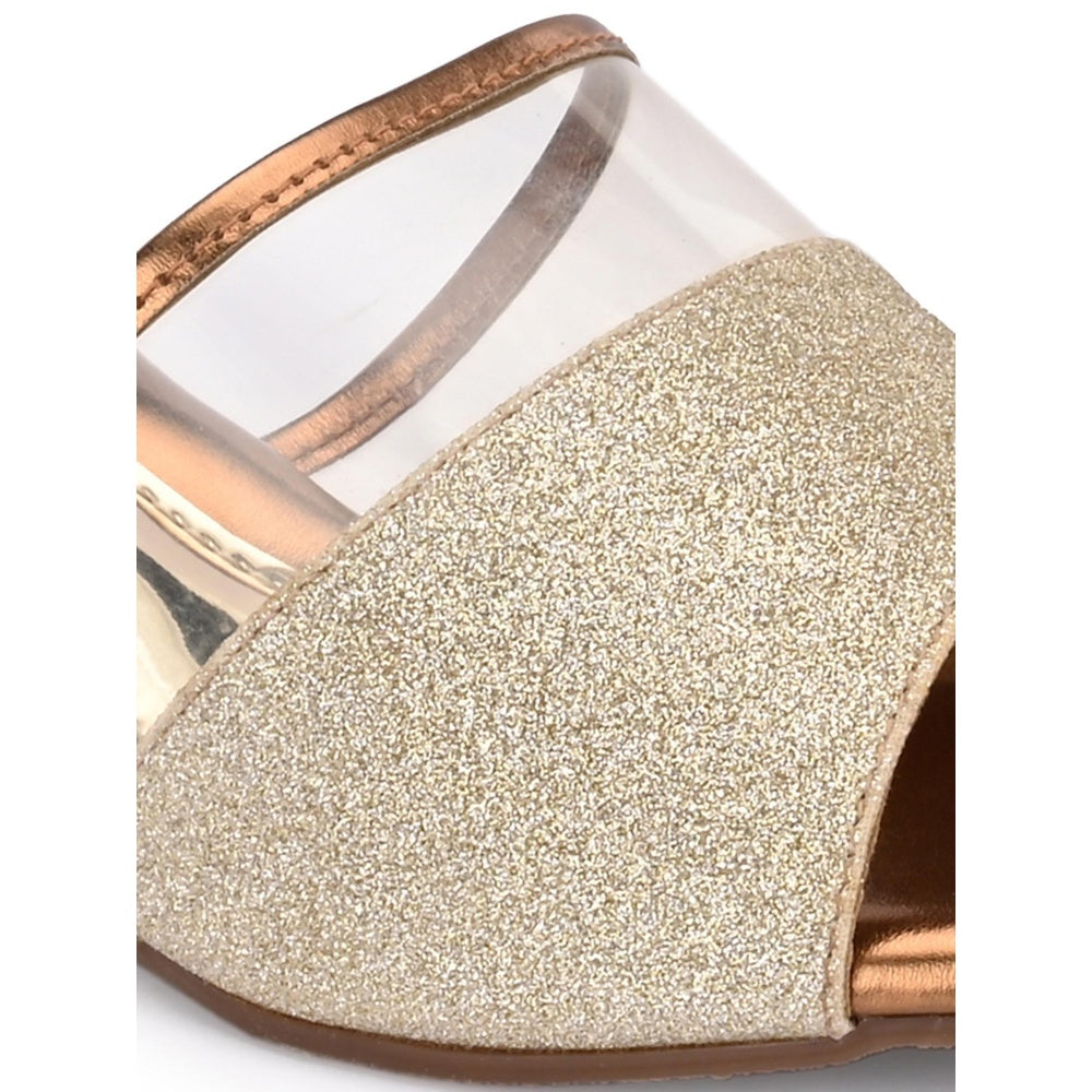 Valentino Women Premium Gold Wedges