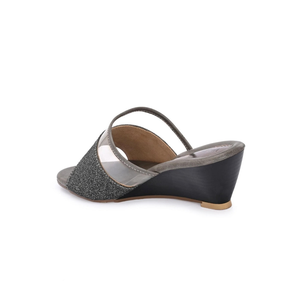 Valentino Women Premium Silver Wedges