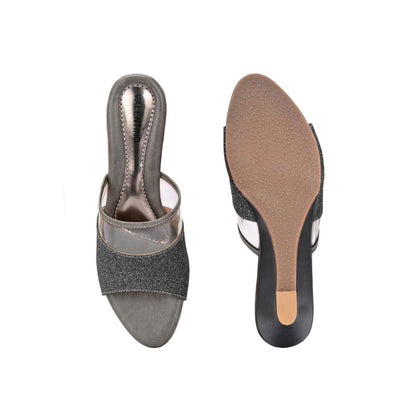 Valentino Women Premium Silver Wedges
