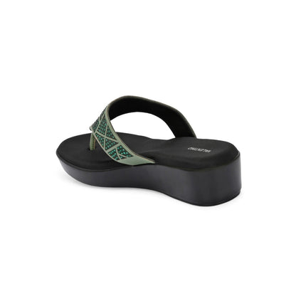 Valentino Women Premium Green Sandal Heels