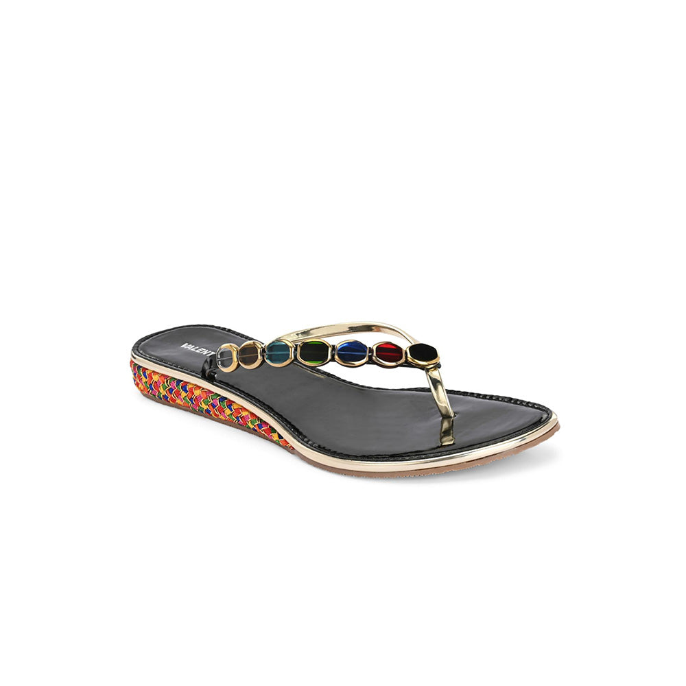 Valentino Women Black Sandals