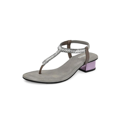 Valentino Women Silver Sandal Heels