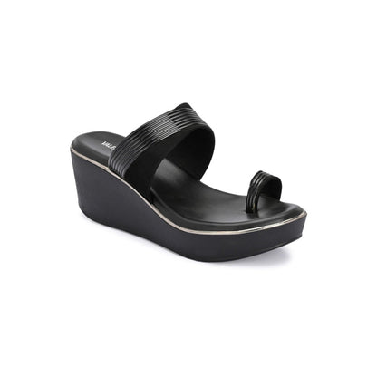 Valentino Women Black Wedges