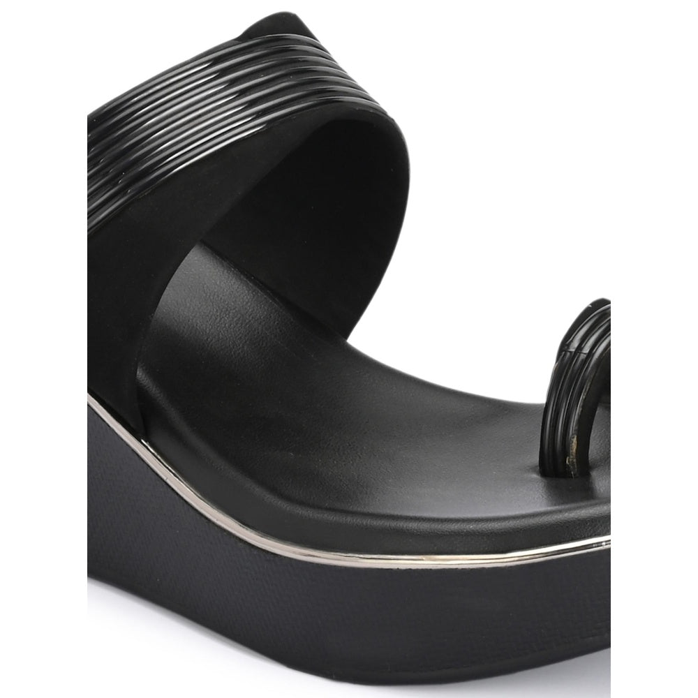 Valentino Women Black Wedges