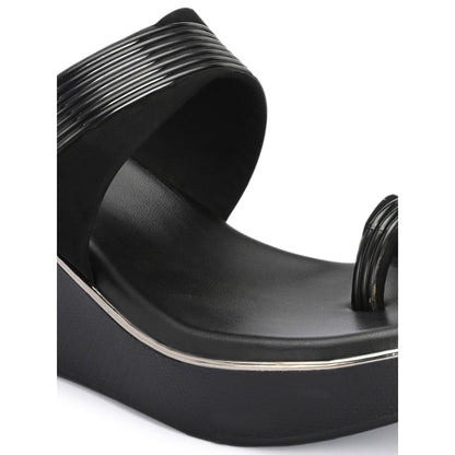 Valentino Women Black Wedges