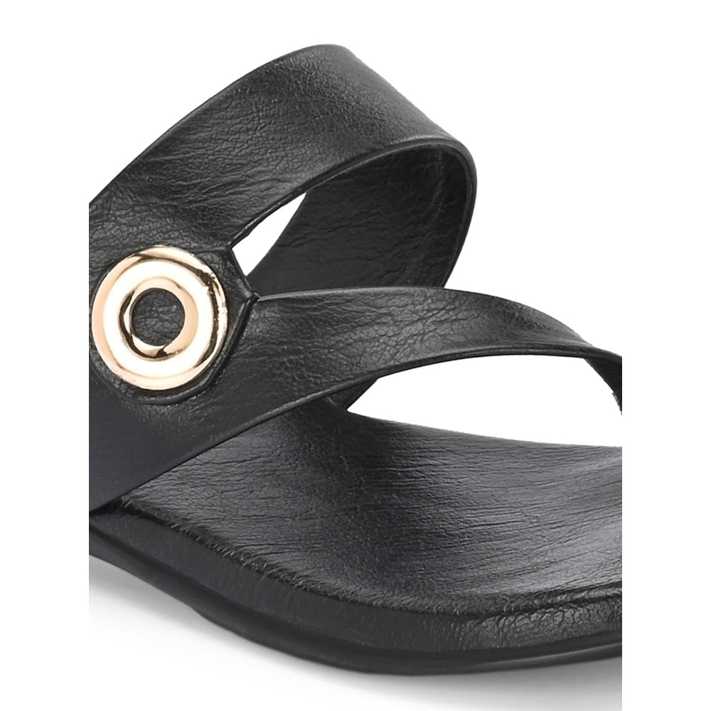 Valentino Women Black Sandals