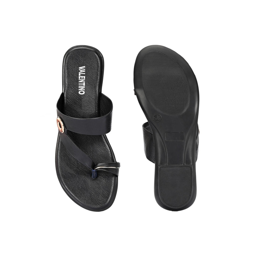 Valentino Women Black Sandals