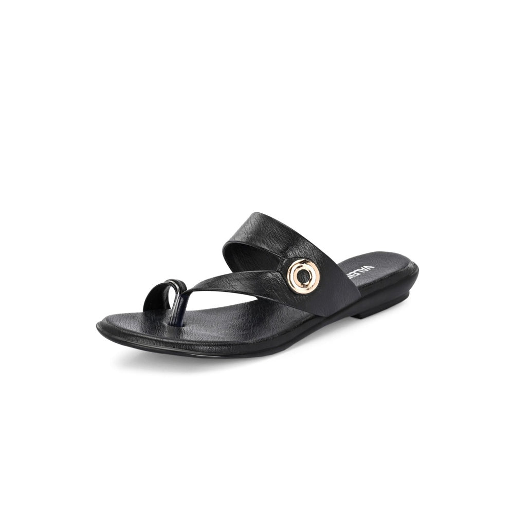Valentino Women Black Sandals