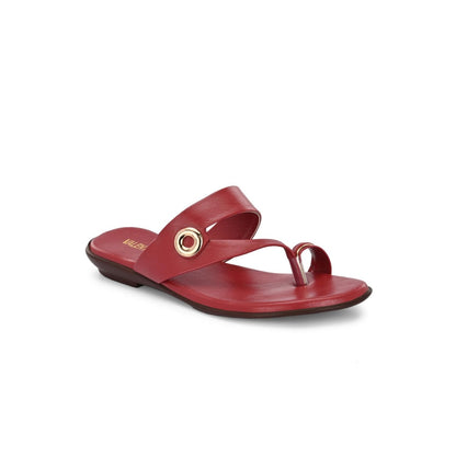 Valentino Women Maroon Sandals
