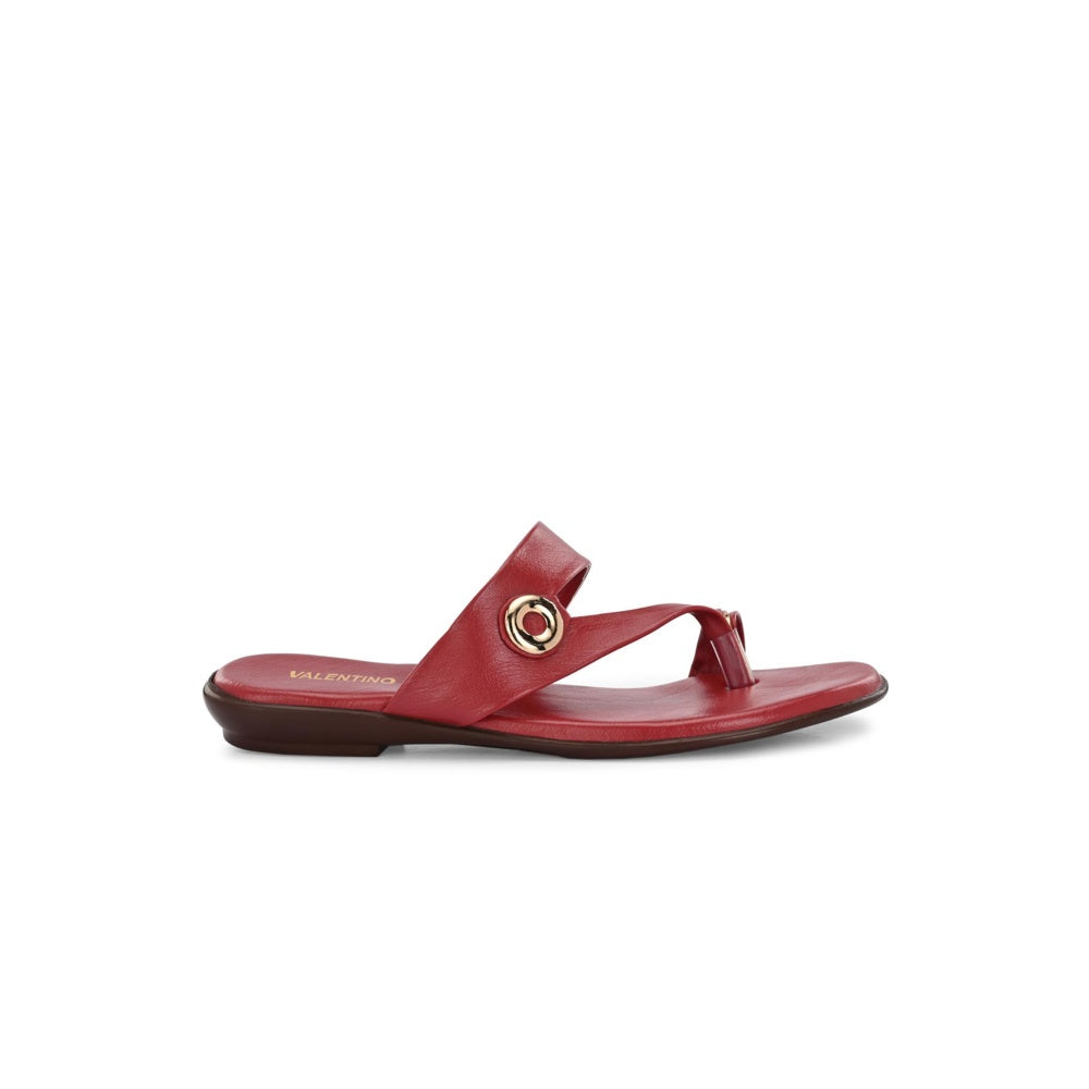 Valentino Women Maroon Sandals