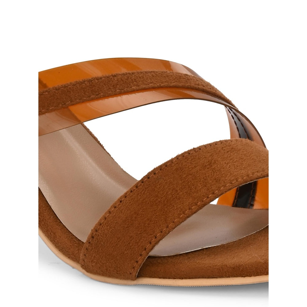 Valentino Women Premium Tan Sandal Heels