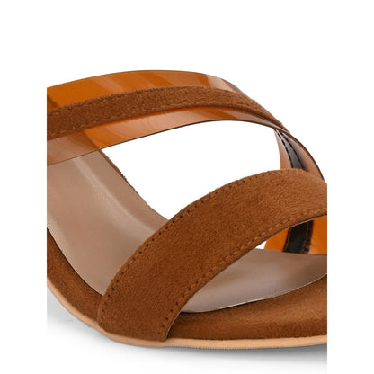 Valentino Women Premium Tan Sandal Heels