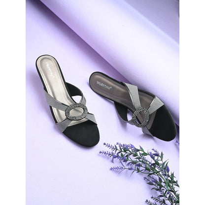 Valentino Women Premium Silver Sandal Heels