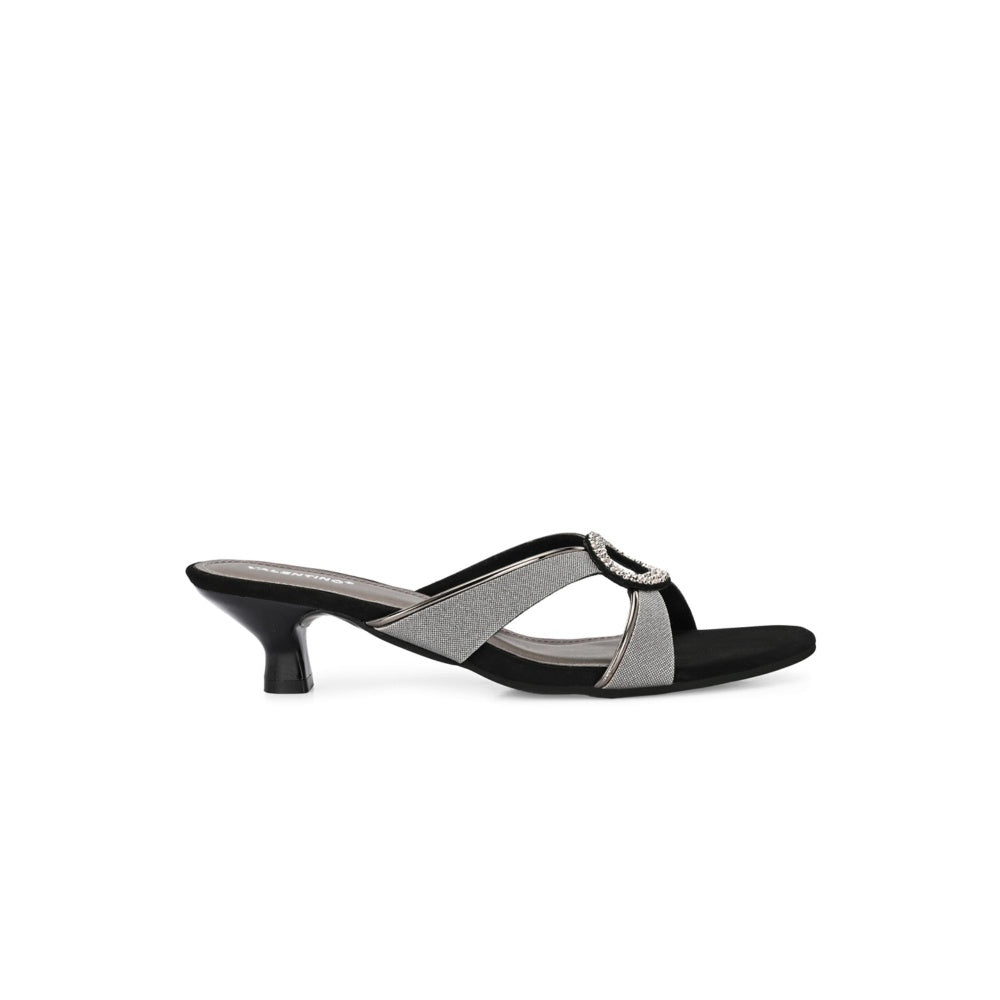 Valentino Women Premium Silver Sandal Heels