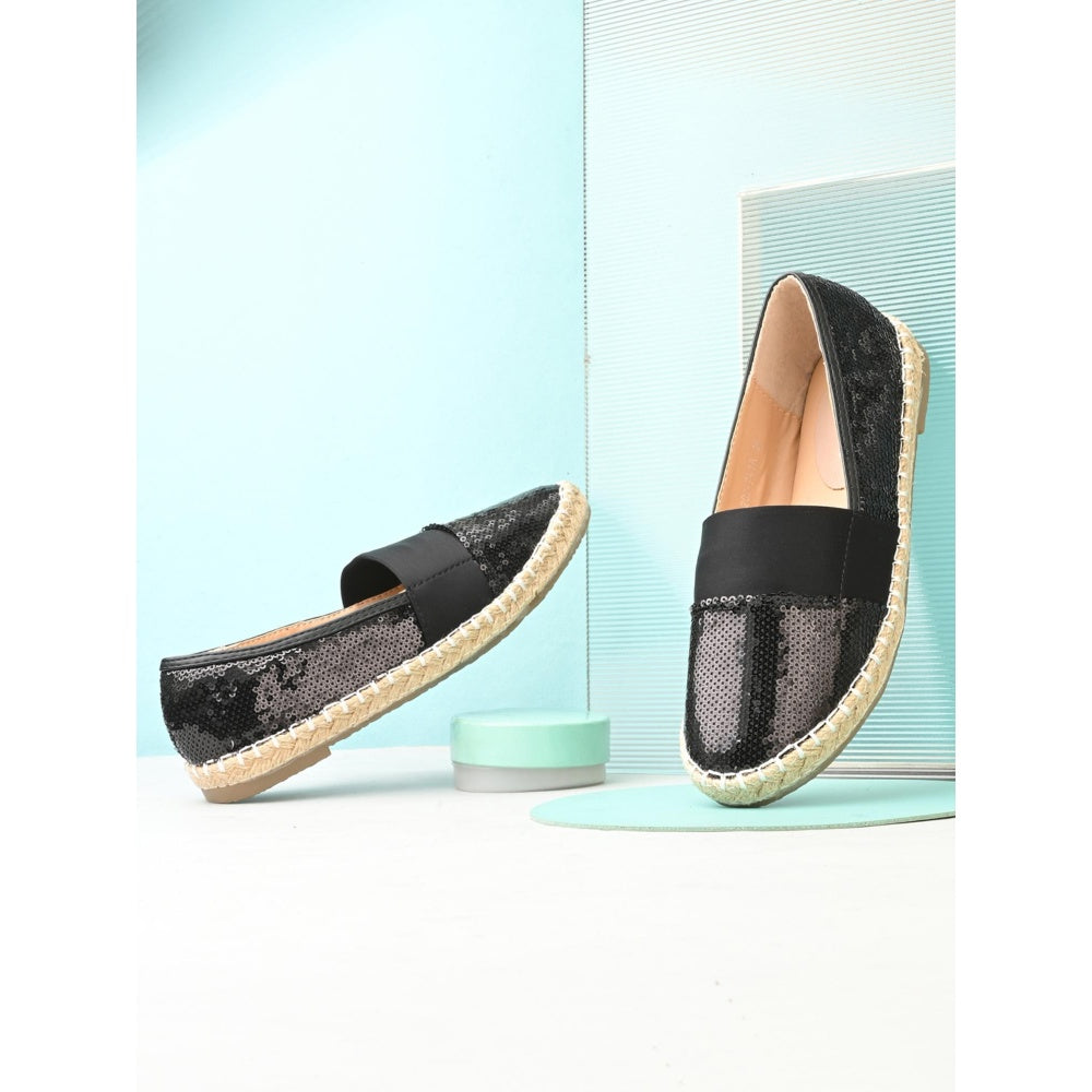 Valentino Women Black Casual Loafers
