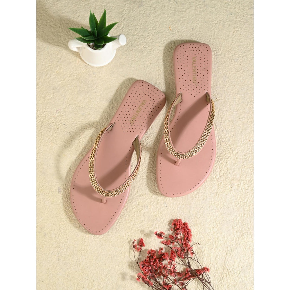 Valentino Women Pink Flats