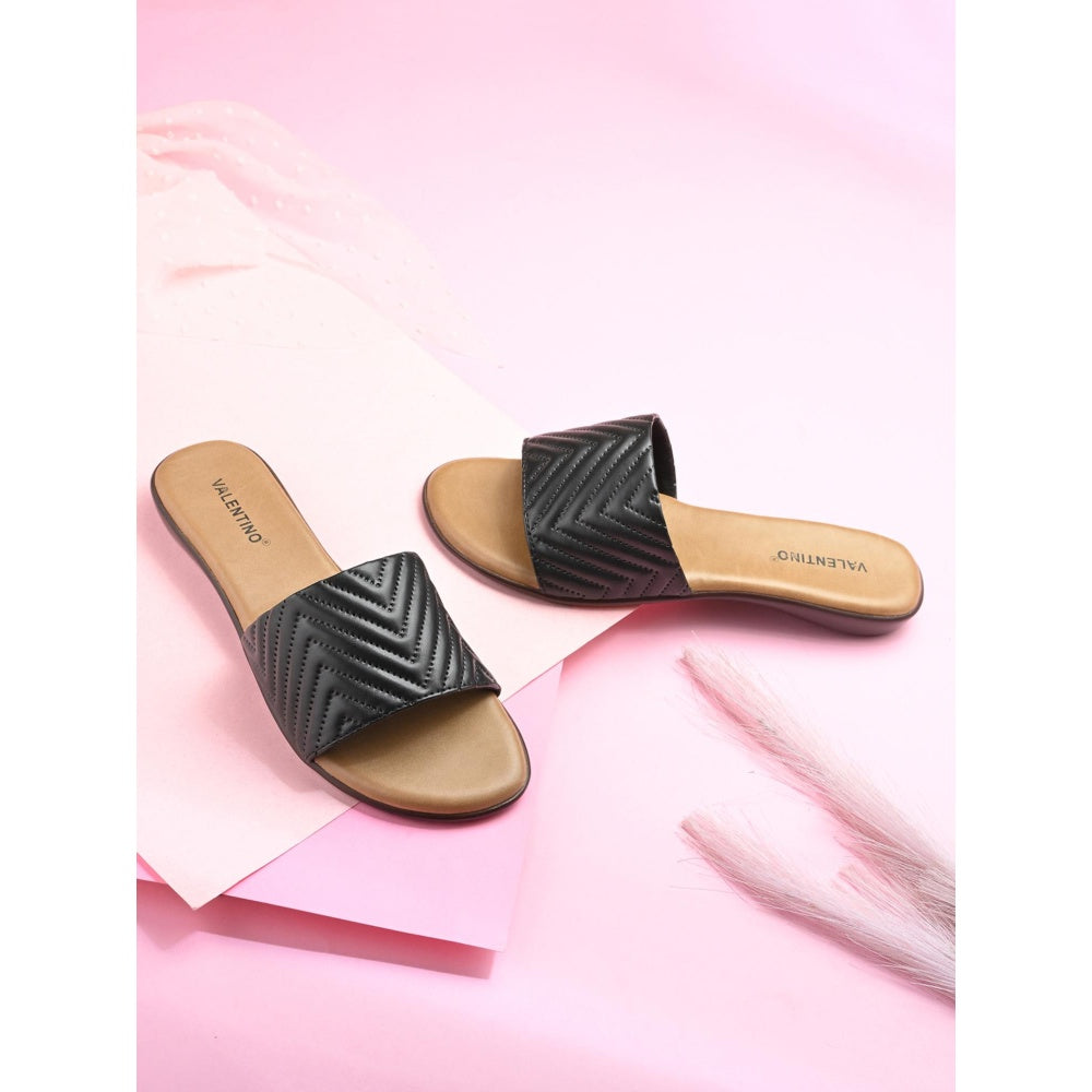 Valentino Women Black Flats