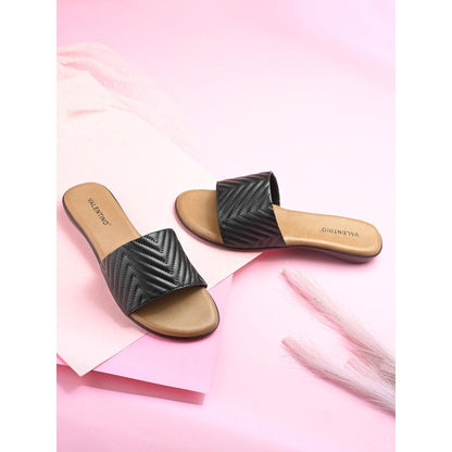 Valentino Women Black Flats