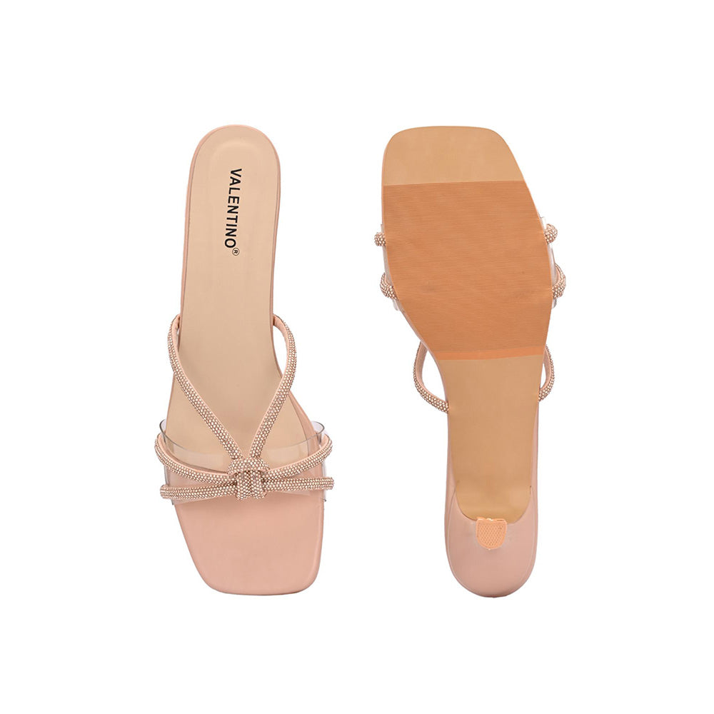 Valentino Women Premium Pink Sandal Heels