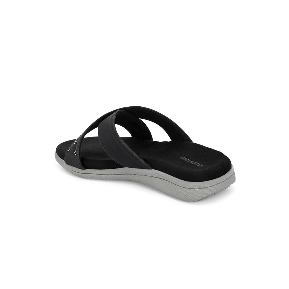 Valentino Women Black Sandals
