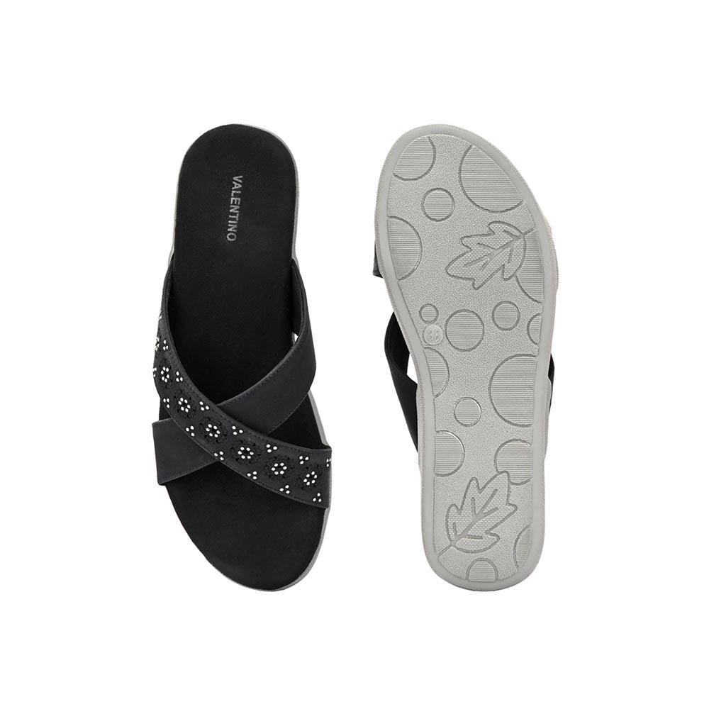 Valentino Women Black Sandals