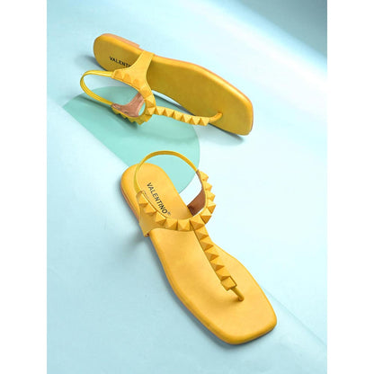 Valentino Women Yellow Sandals
