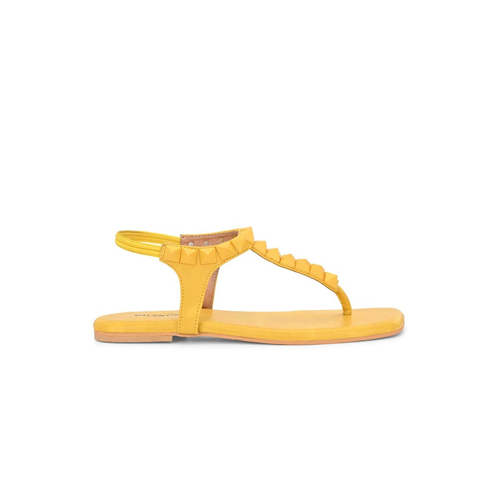 Valentino Women Yellow Sandals