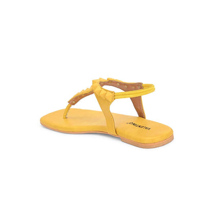 Valentino Women Yellow Sandals