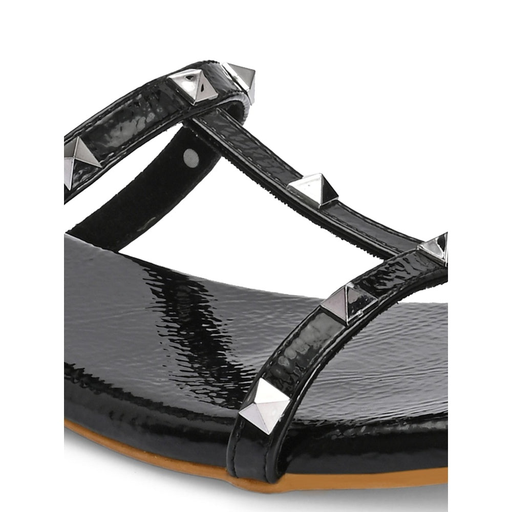 Valentino Women Black Flats