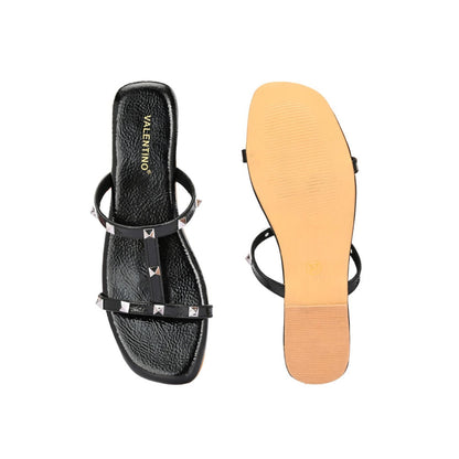 Valentino Women Black Flats