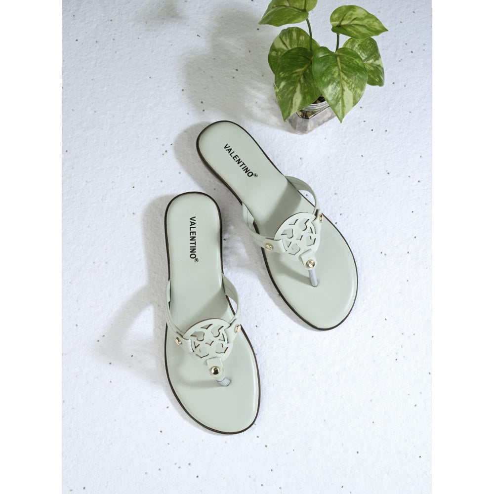 Valentino Women Green Sandals