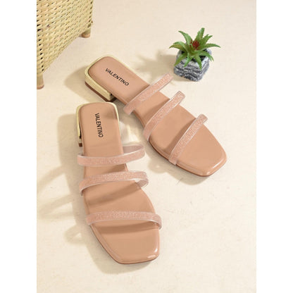 Valentino Women Nude Sandals